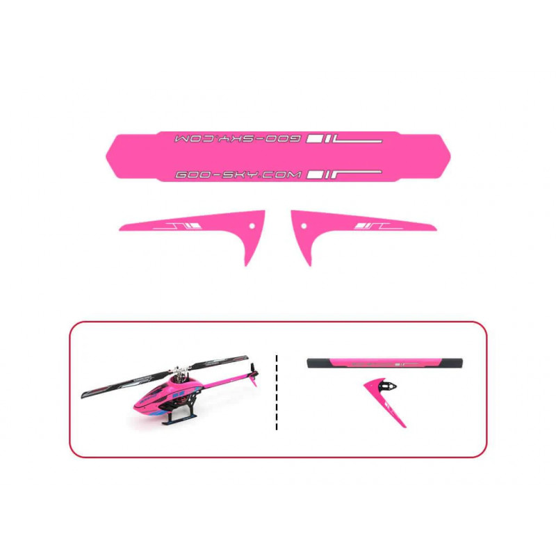 Goosky S2 : Pink sticker Set (3 sets in Pink Color)