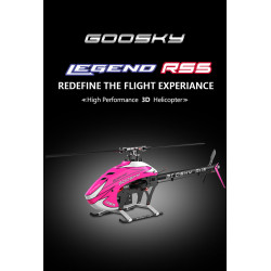 Goosky RS5 Orange with Azure main blade & tail blade-Pre Order